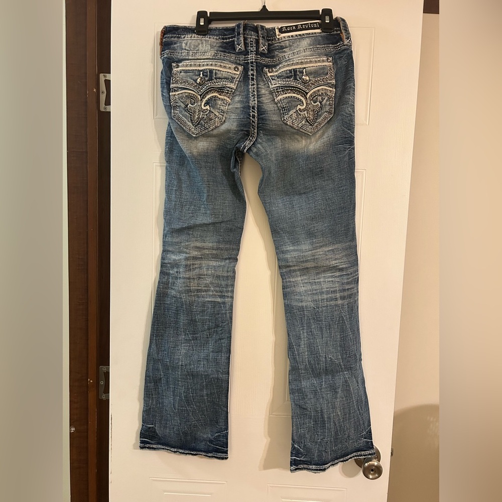 Rock Revival Blue Boot Cut Jeans
